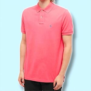 Polo Ralph Lauren Pink Preppy Polo XXL